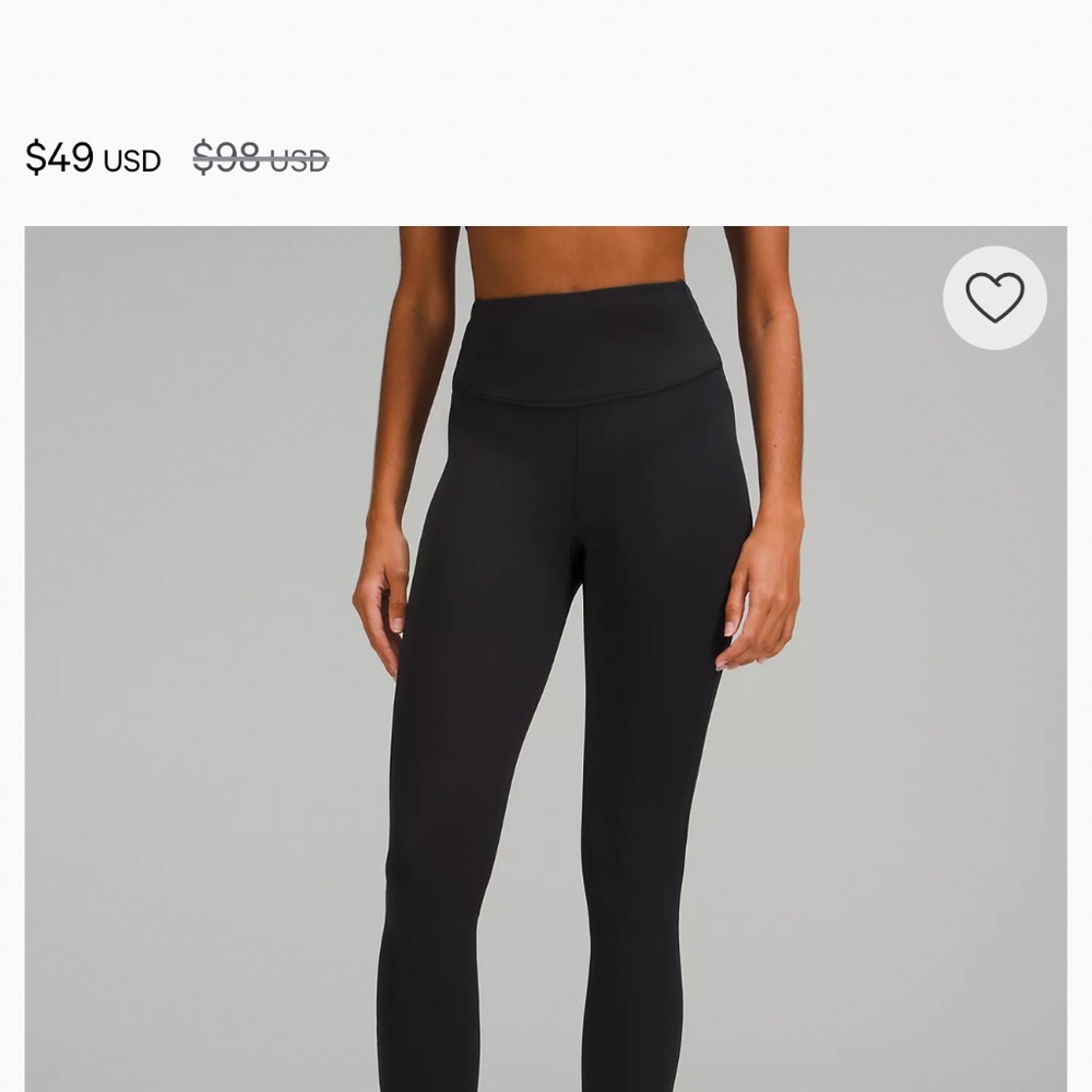 Lululemon leggings (2 pairs)